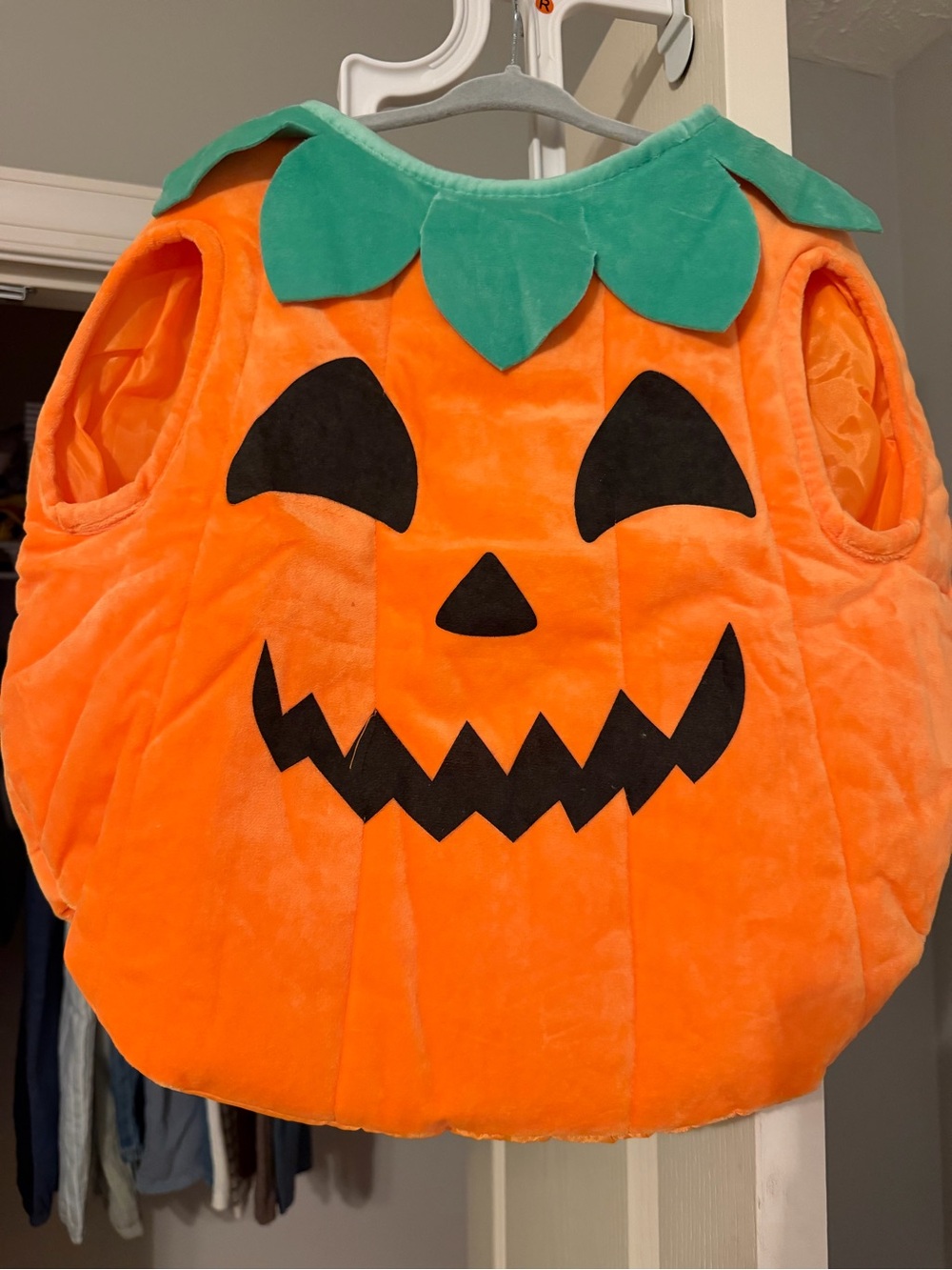 Zara Pumpkin costume
